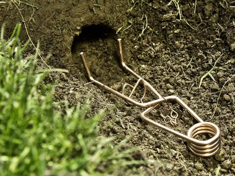 Pièges mécaniques à taupes utilisés par notre taupier à Misson